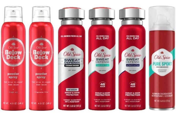 Old Spice and Secret sprays are the latest products recalled over benzene