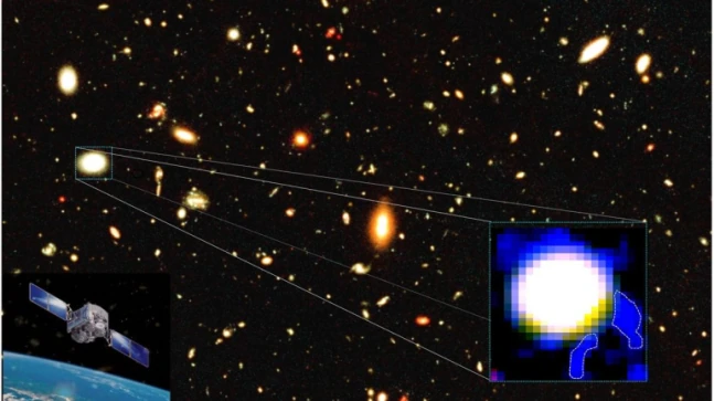 India's AstroSat witnesses 'live' formation of dwarf galaxy