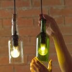 Recycled Bottle Lamps